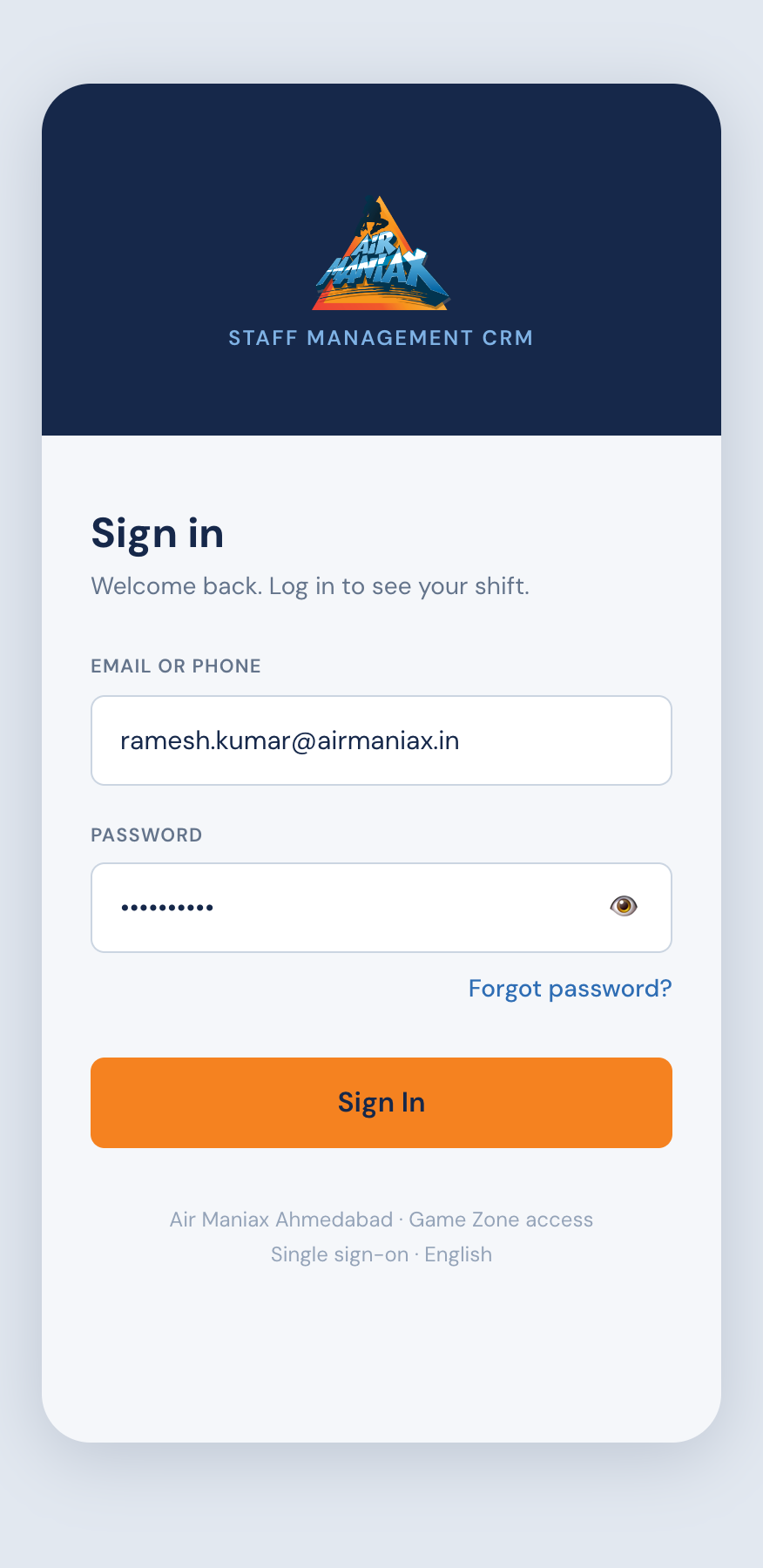 Login